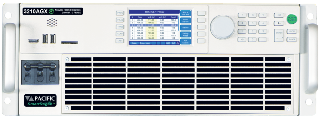 Regenerative 4-Quadrant AC/DC Source - AGX Series