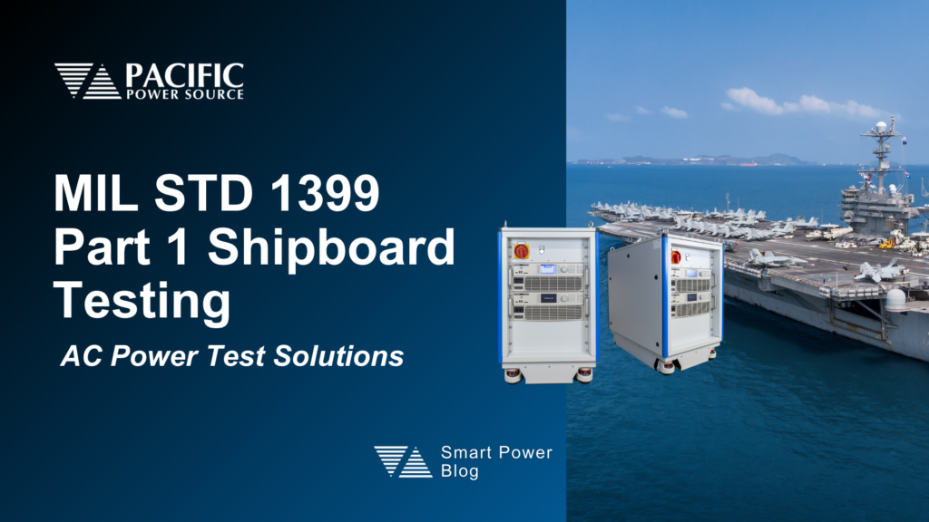 MIL STD 1399 Shipboard Testing